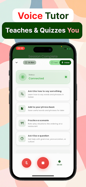 Speakwiz: Voice Language Tutor Screenshot 0