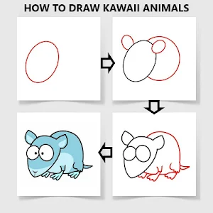 How To Draw Kawaii Animals Screenshot 3