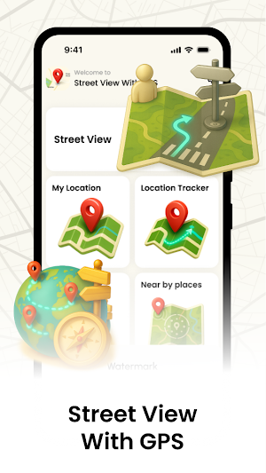 GPS Map: Street View Screenshot 0