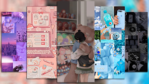 Cute Girly Wallpaper for Girls Screenshot 1