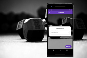 Fitness Workout Calendar Screenshot 2
