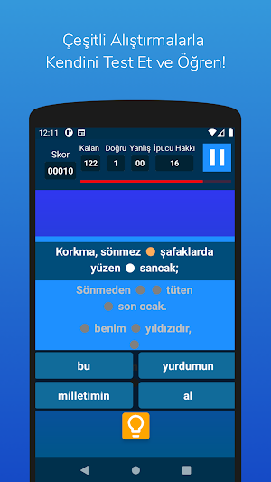 İstiklal Marşı Ezberle Dinle Öğren Dua Şiir Screenshot 3