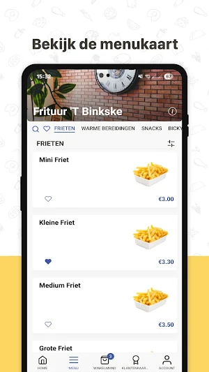 Frituur ‘T Binkske Screenshot 1