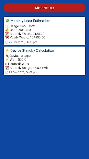 IdlePowerCalc Screenshot 2