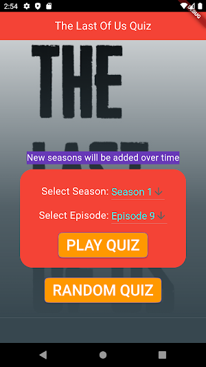 The Last of Us Trivia Quiz Screenshot 0