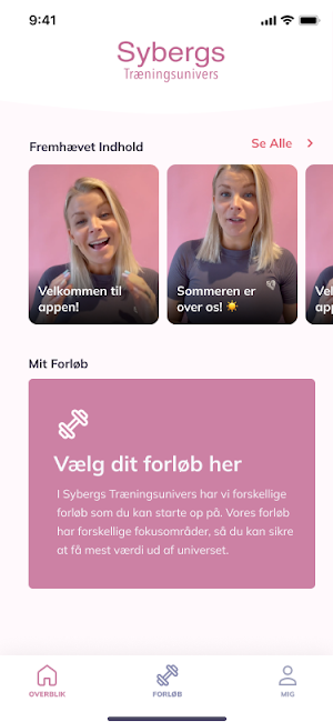 Sybergs Træningsunivers Screenshot 1