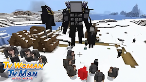 Titan Tv Woman Tv Man Mod Mcpe Screenshot 0