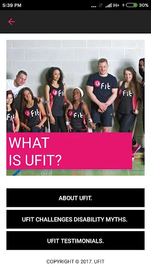 Ufit App Screenshot 2