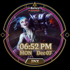 LOL Jinx Splash Art Screenshot 2