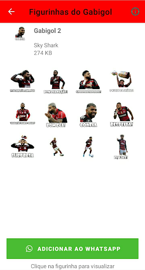 Figurinhas do GabiGol Screenshot 1