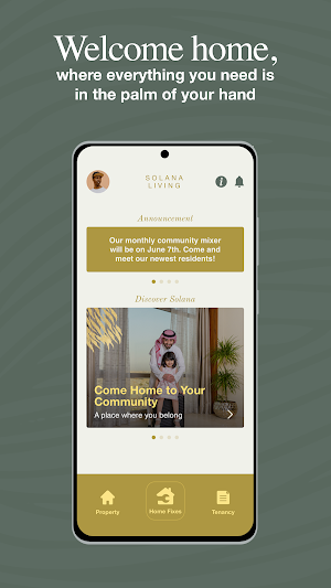 Solana Living Resident App Screenshot 0