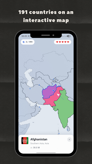 Learn World Geography & Flags Screenshot 3