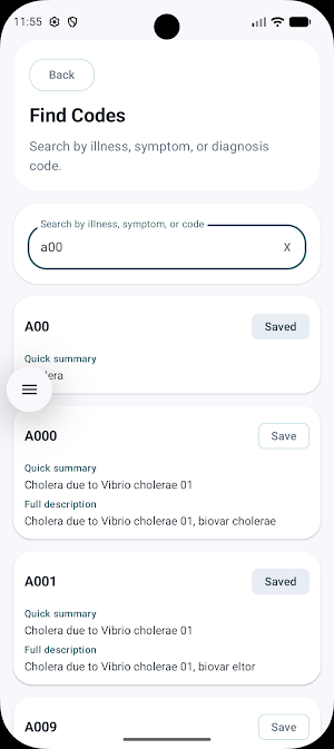 MediCode Trainer Screenshot 1