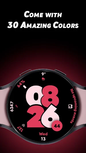Pixel Paradise - Watch face Screenshot 1