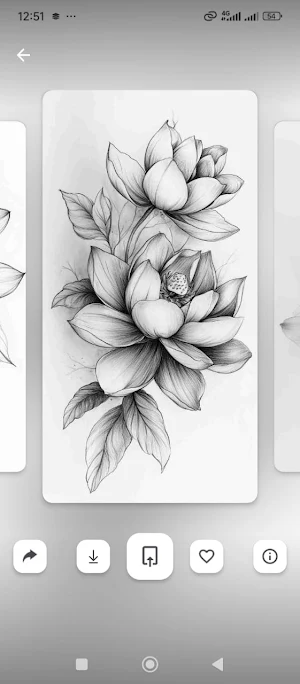Tattoo Sketches Drawings Art Screenshot 3
