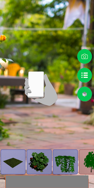 AR Gardening with ARCore Screenshot 1