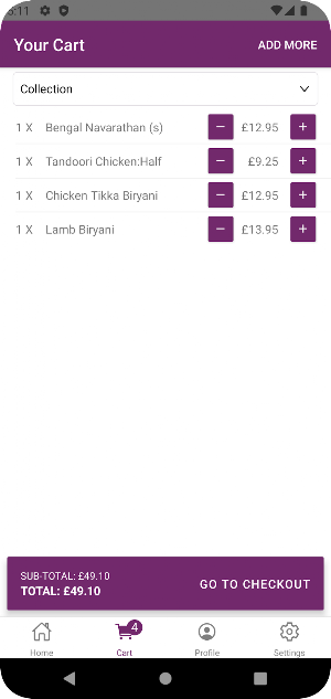 Deea Bangladeshi Cuisine Screenshot 2
