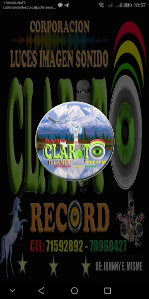 Radio Clarito Récord Screenshot 2