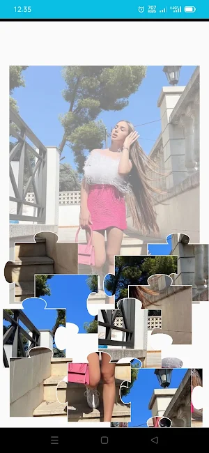 Lady Diana Game Puzzle Jigsaw Screenshot 2