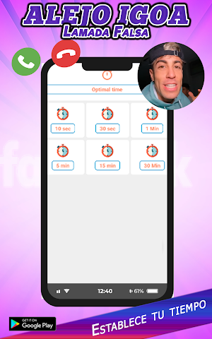 Alejo Igoa lamada falsa Screenshot 3