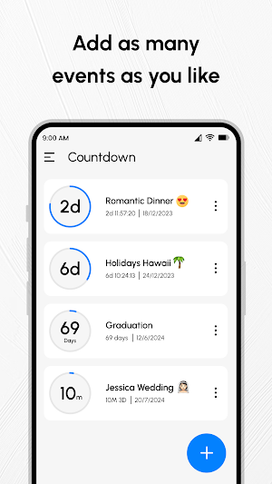 Countdown Time - Event Widget Screenshot 0