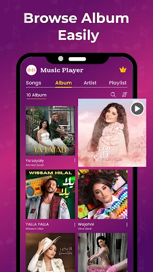 MP3 Music Player for Android Screenshot 2