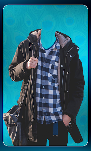 Men Jacket Photo Suit Screenshot 2