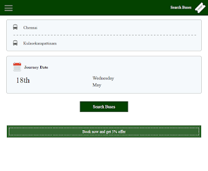 Jayam Travels - Bus Tickets Screenshot 3