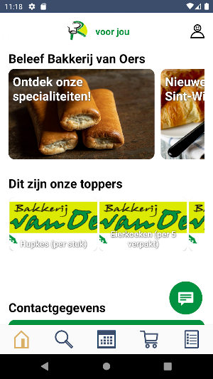 Bakkerij van Oers Screenshot 3