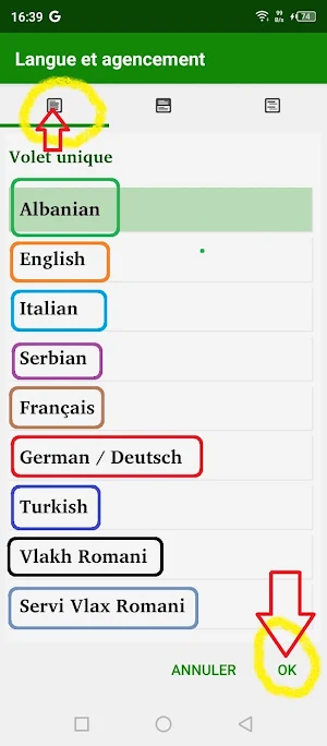 Albanian English Italian Screenshot 3