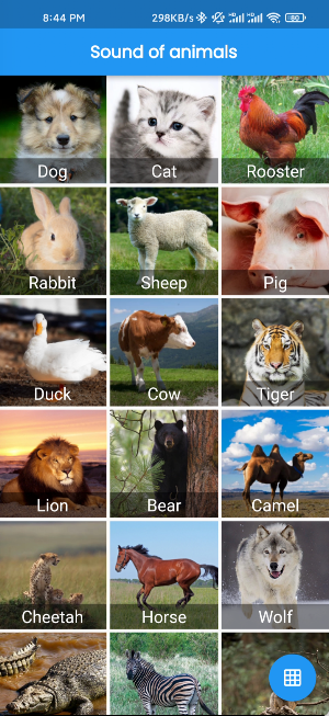 Animal Sound Screenshot 0