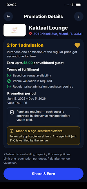 Entrro: Get Paid to Promote Screenshot 2