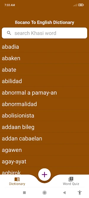 Ilocano To English Dictionary Screenshot 0