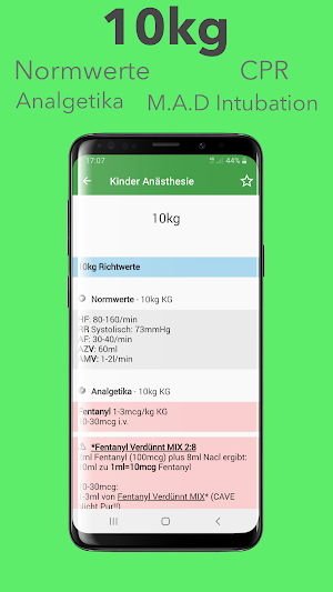 Kinderanästhesie XS Screenshot 1