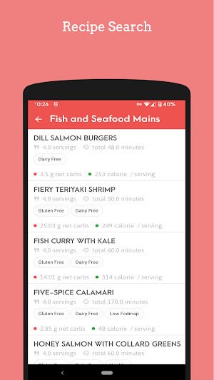Easy PCOS Diet Cookbook Screenshot 1