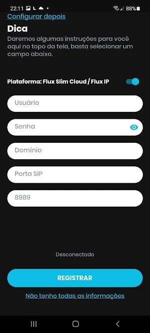 Leuco Softphone Screenshot 2