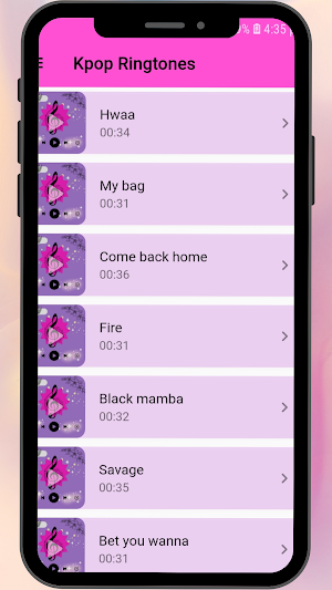 Kpop Music Ringtones Screenshot 1
