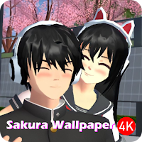 Cute Sakura School Wallpaper