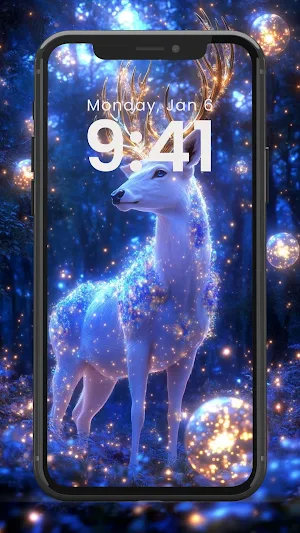 Neon Animals Wallpaper Screenshot 1