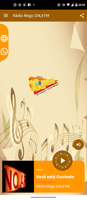 Rádio Mega 104,9  FM Screenshot 2
