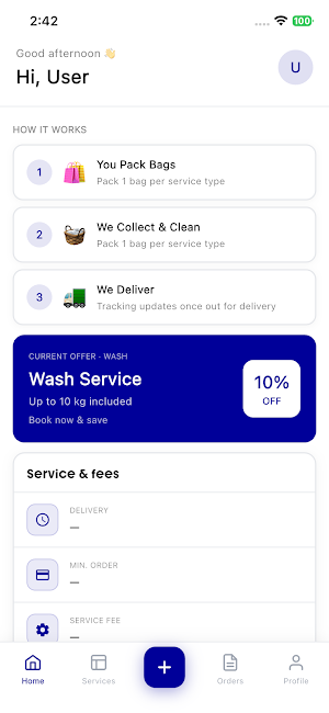 Just Drycleans Screenshot 3