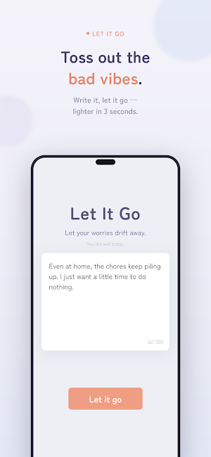 Let It Go & Feel Lighter Screenshot 2