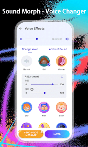 Sound Morph - Voice Changer Screenshot 2