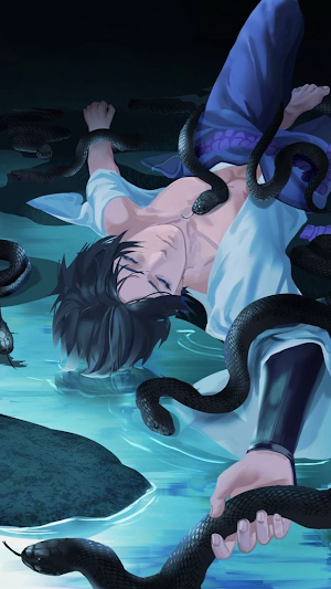Uchiha Sasuke Wallpaper HD 4K Screenshot 2