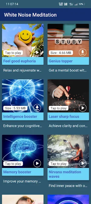 White Noise and Binaural Beats Screenshot 0