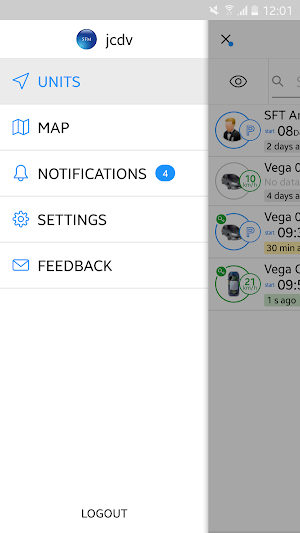 SicuroFleet Monitoring Screenshot 1