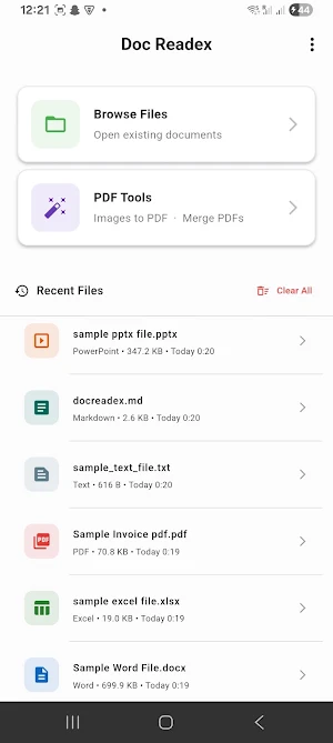 DocReadex - Viewer & Scanner Screenshot 0