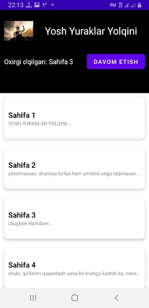 Yosh Yuraklar Yolqini Screenshot 2
