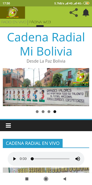 Cadena Radial Mi Bolivia Screenshot 3
