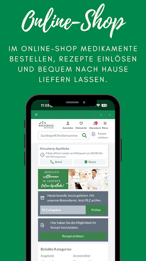 Kreuzberg-Apotheke Screenshot 1